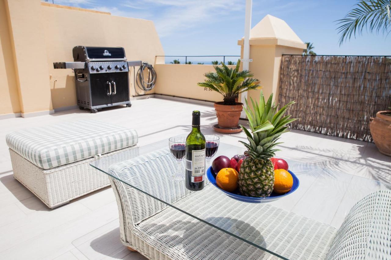 Spacious 200 Sq.M. Penthouse With Sea View Terraces Torremolinos Bagian luar foto