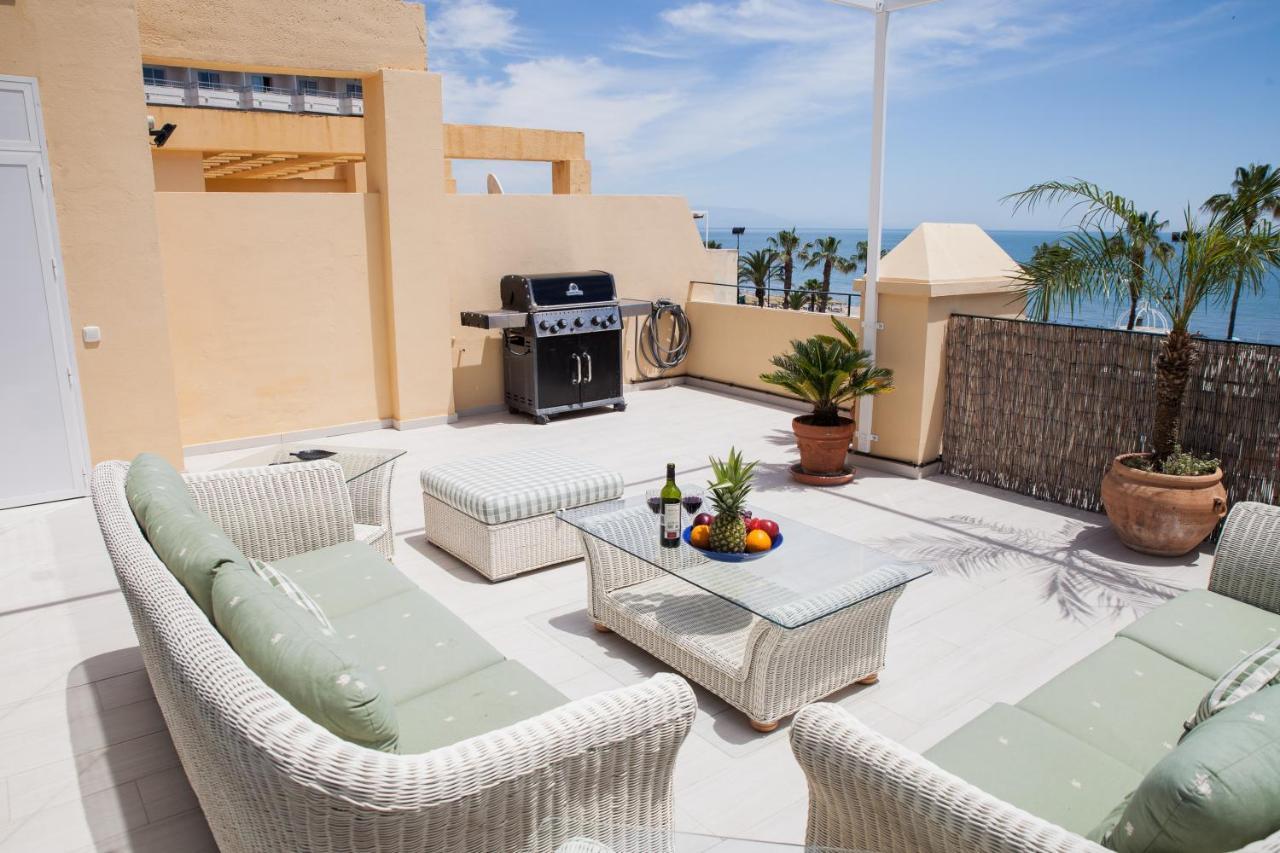 Spacious 200 Sq.M. Penthouse With Sea View Terraces Torremolinos Bagian luar foto