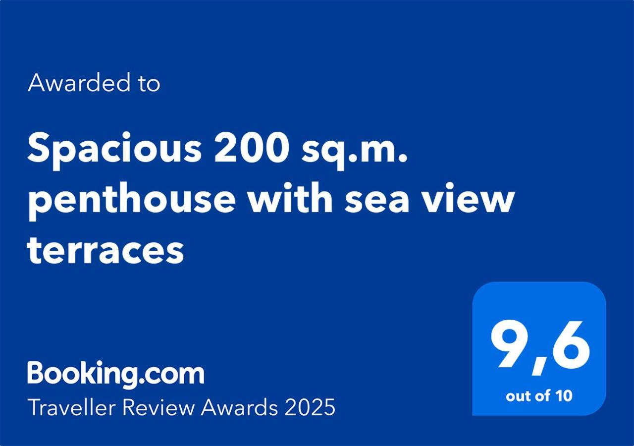 Spacious 200 Sq.M. Penthouse With Sea View Terraces Torremolinos Bagian luar foto